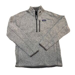 Patagonia Heather Gray Half-Zip Pullover